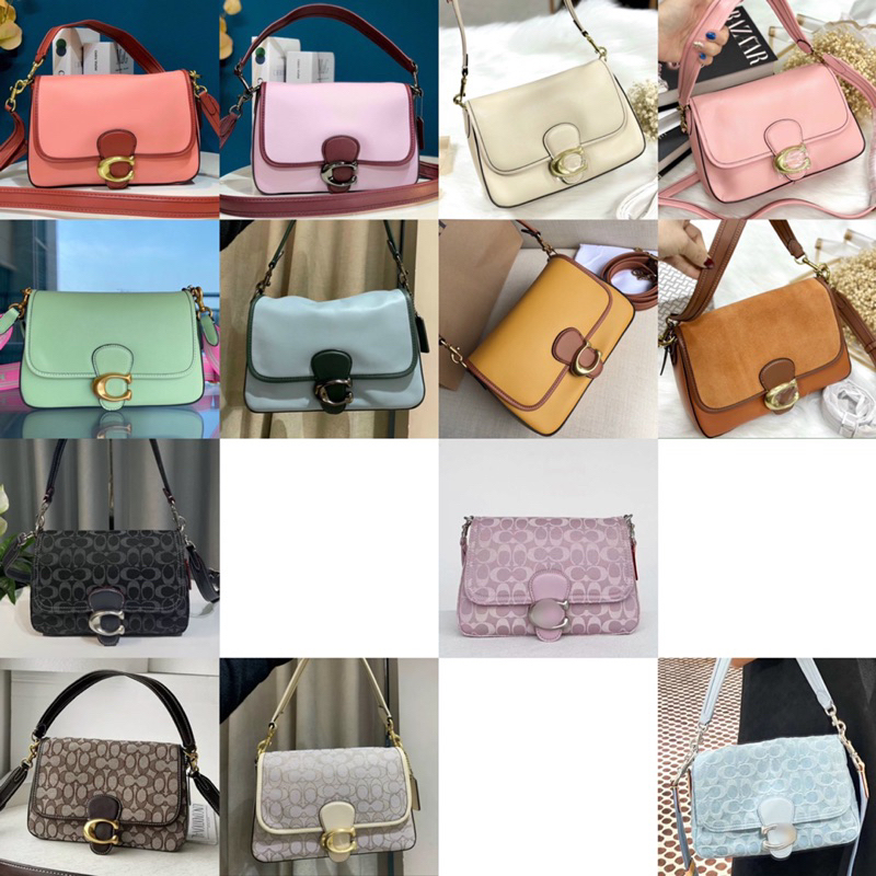 Túi C0ach Soft Tabby Shoulder dư xịn