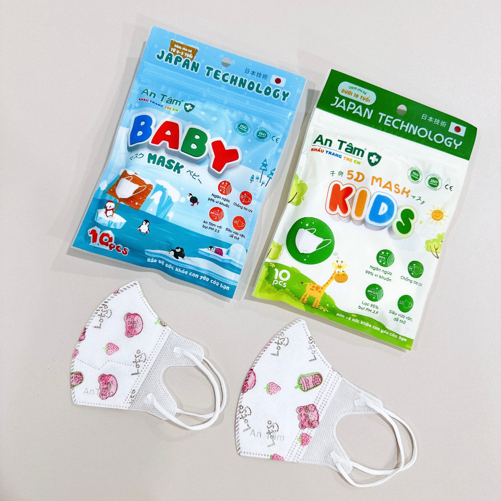 Khẩu trang Baby Mask Sơ sinh cho bé từ 0