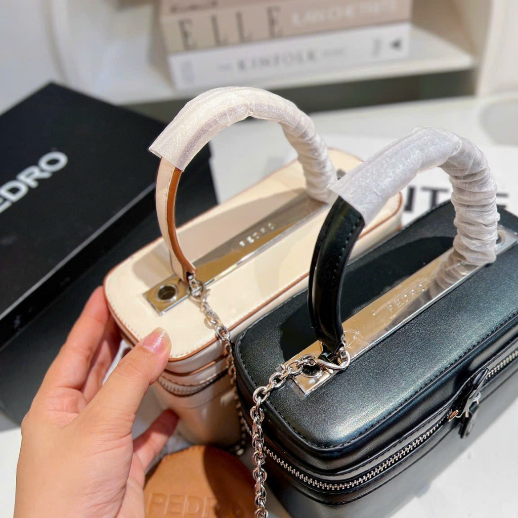 Túi xách cốp đeo chéo Pe.dro 2 món size 20 k box ST04