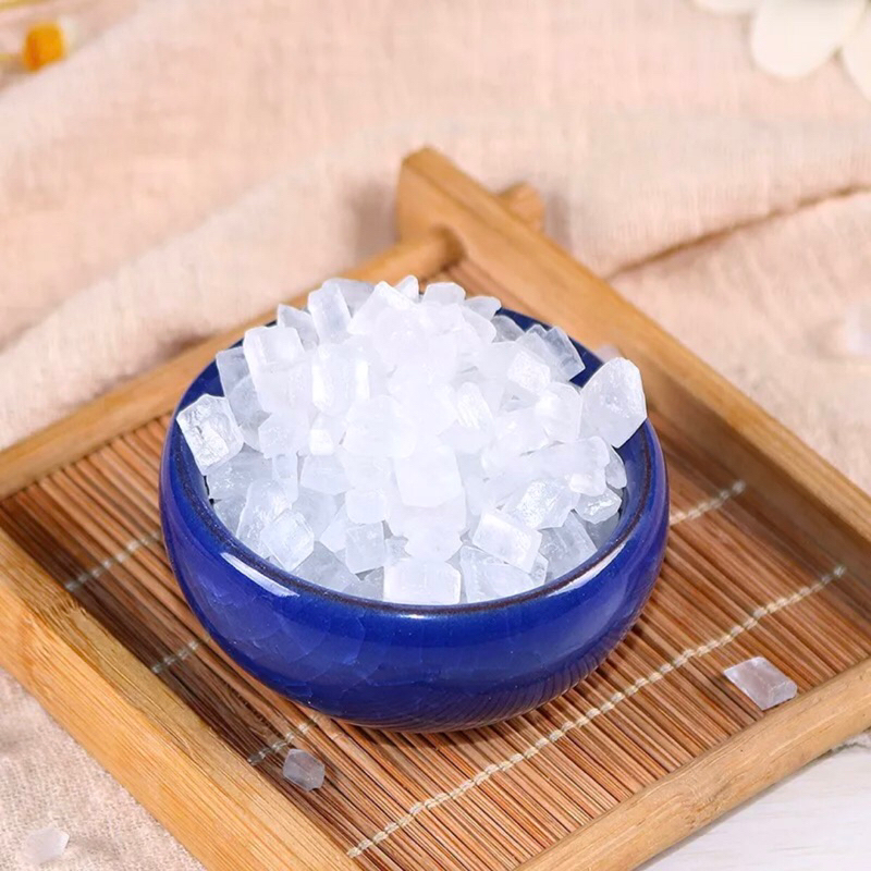 Đường phèn bi Thái Lan, đường phèn hạt nhỏ loại 1 trắng, sạch, hữu cơ, ngon ngọt thanh, gói 100g/500g, HTC Foods