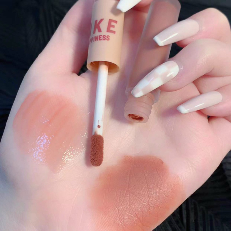 Son Kem Lì + Bóng 2 Trong 1 Uslike Bờ Môi Quyến Rũ  Tone Nude 3d Chống Thấm Nước  Siêu Hót