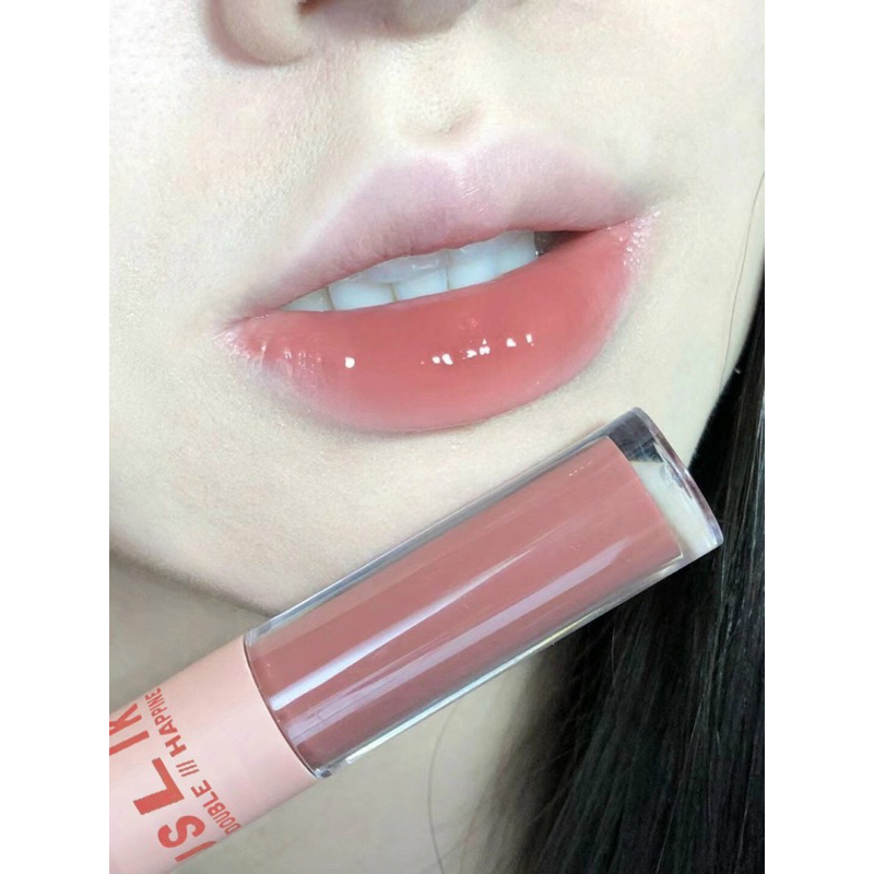 Son Kem Lì + Bóng 2 Trong 1 Uslike Bờ Môi Quyến Rũ  Tone Nude 3d Chống Thấm Nước  Siêu Hót