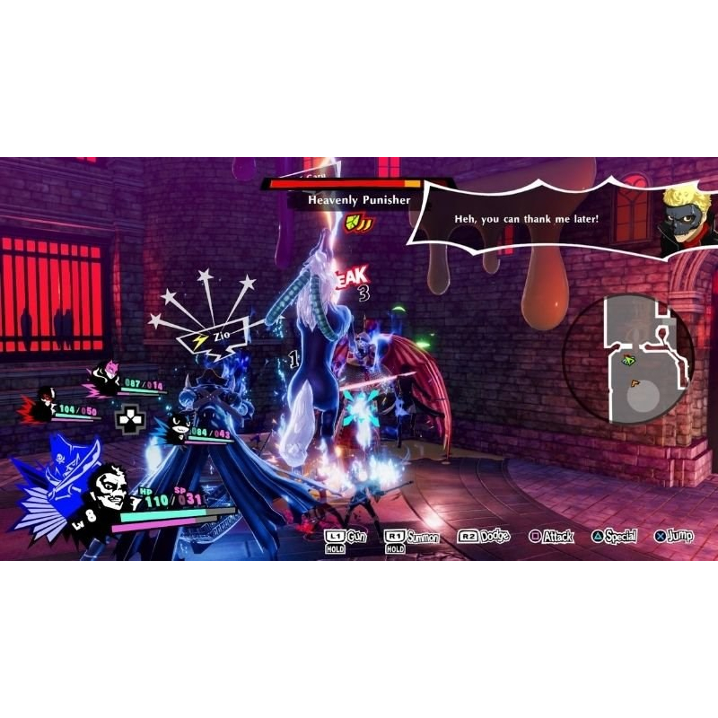 Đĩa Game PS4 Persona 5 Strikers