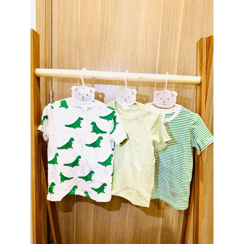 Set 3 áo phông HM AUTH dành cho bé trai cao cấp