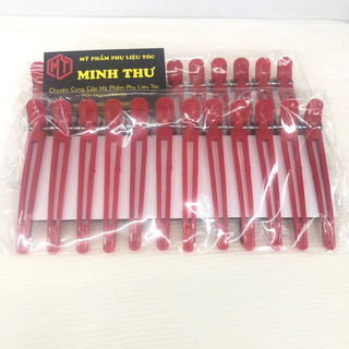 Kẹp mỏ vịt, kẹp vịt làm tóc- chia tóc, cố định tóc khi uốn, duỗi tóc