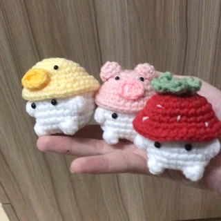 Nấm đội nón dễ thương handmade