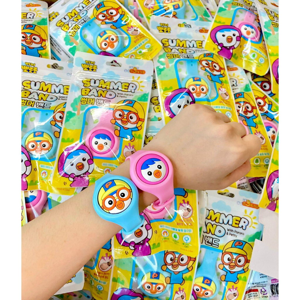 Vòng đeo đuổi muỗi Pororo Hàn