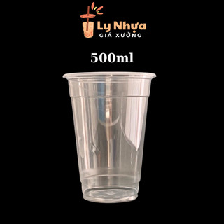Combo 50 ly nhựa pp đáy bằng 360ml,500ml,700 cao cấp