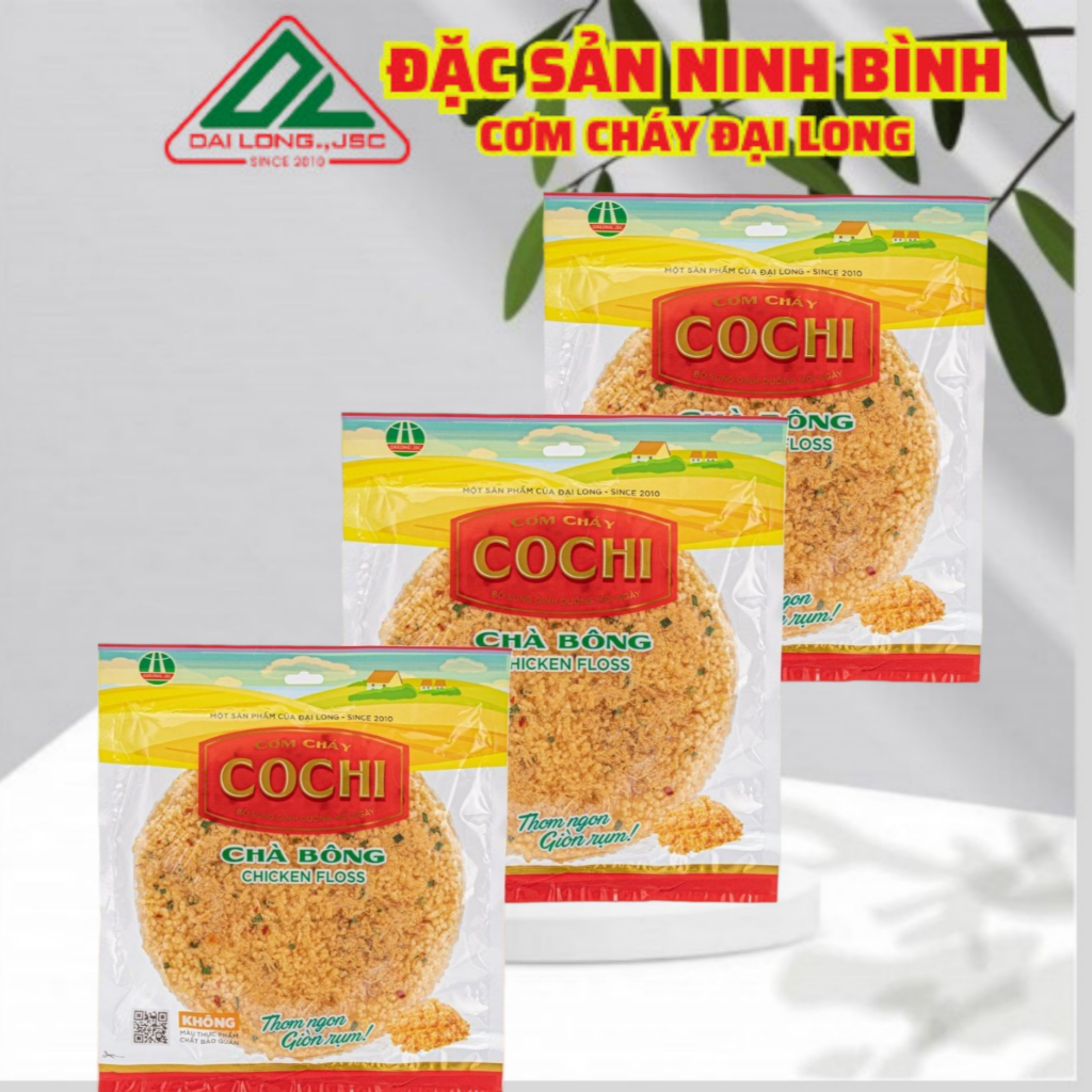 Combo 5 gói cơm cháy COCHI chà bông 150gr