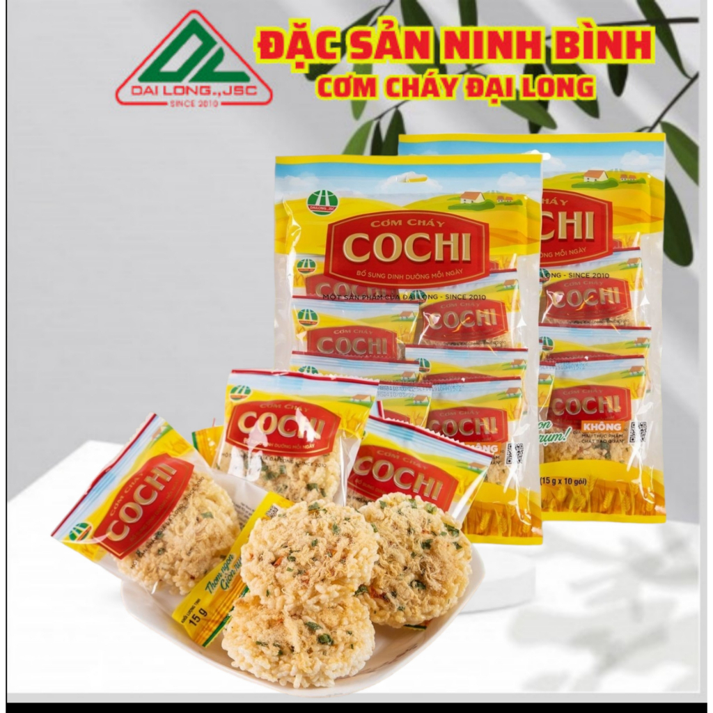 Cơm cháy COCHI chà bông 15gr - sản phẩm bán lẻ dùng thử gói nhỏ 15gr