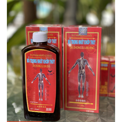 ✅ Đỗ trọng nhức khớp thủy  chai nước 200ML hỗ trợ xương khớp như đau nhức xương khớp, thoái hóa