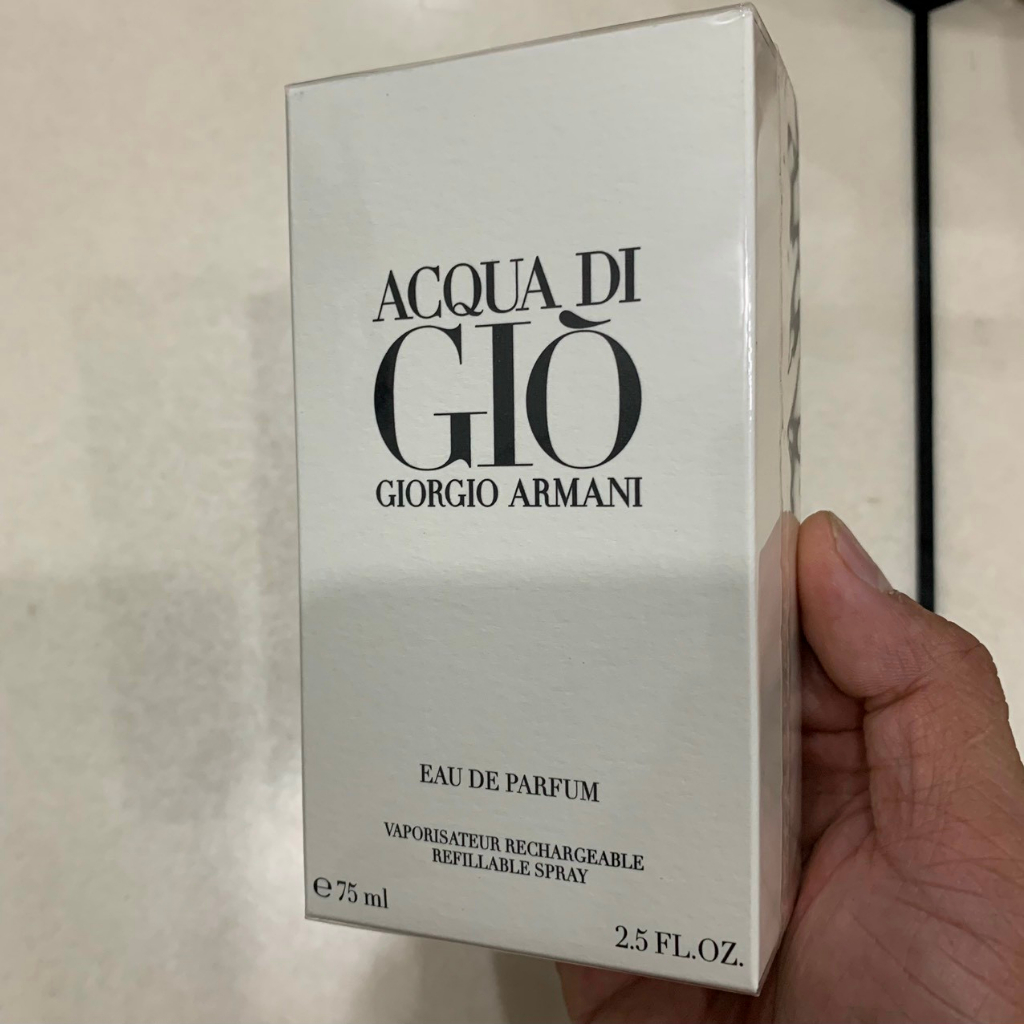 Nước hoa Nam : Giorgio Armani Acqua di Gio EDP 75ml fun sell (Giò trắng EDP)