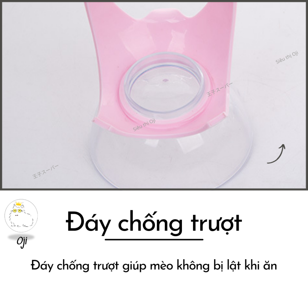 Bát Ăn Cho Chó Mèo Chống Gù Phong Cách Hàn Quốc