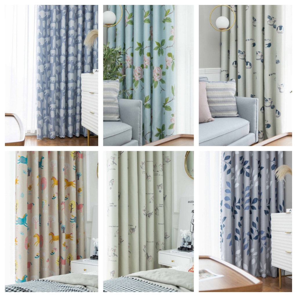 Rèm cửa dán tường chống nắng, rèm cửa sổ phòng khách trang trí PK RPK105