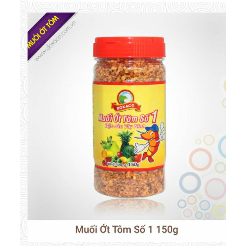 Muối ớt tôm số 1 Doxaco cực ngon (không tanh)