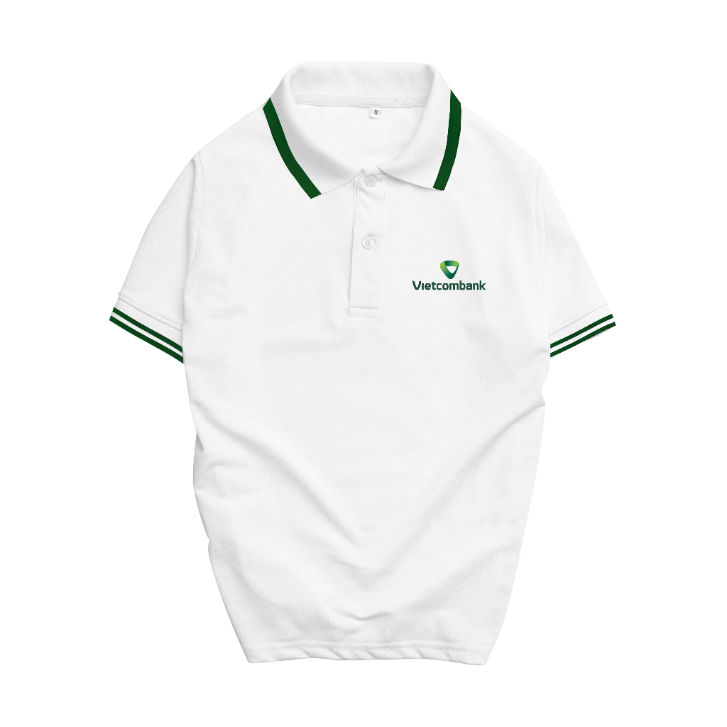 Áo thun đồng phục ngân hàng cao cấp La' House Uniform - Vietcombank