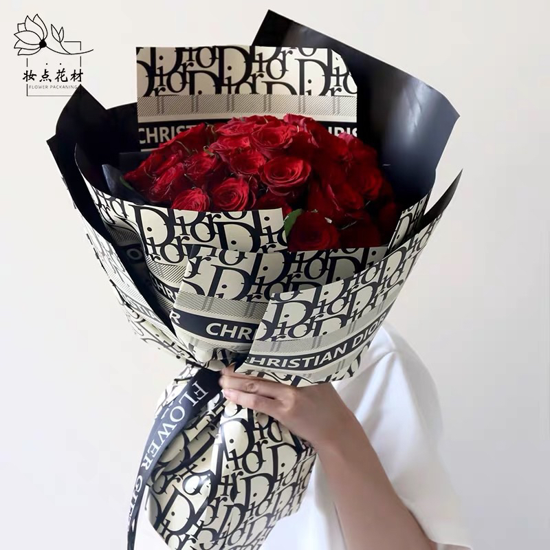 Giấy Gói Hoa Thương Hiệu Dior 20 Tờ 58*58CM