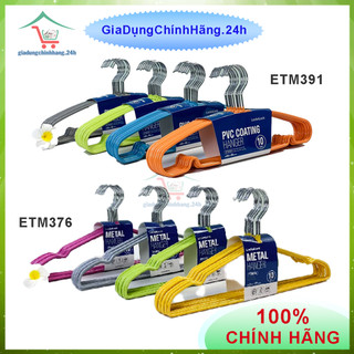 Bộ 10 móc treo quần áo locknlock nhiều màu etm376 và etm391