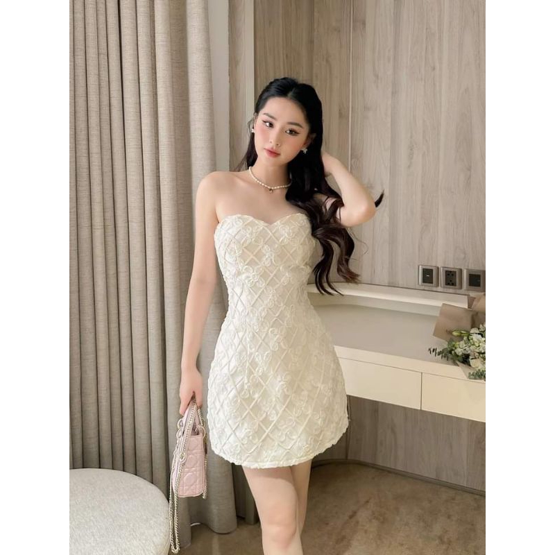 Váy ren cúp ngực xinhh xĩuuu