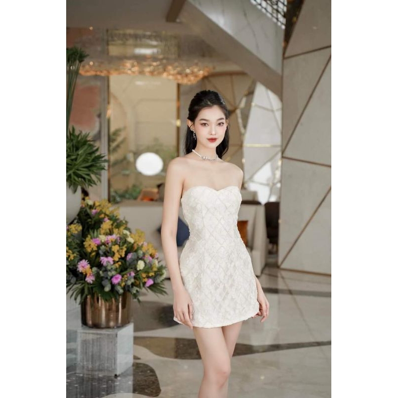 Váy ren cúp ngực xinhh xĩuuu