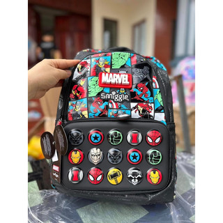 Balo smiggle marvel bé trai