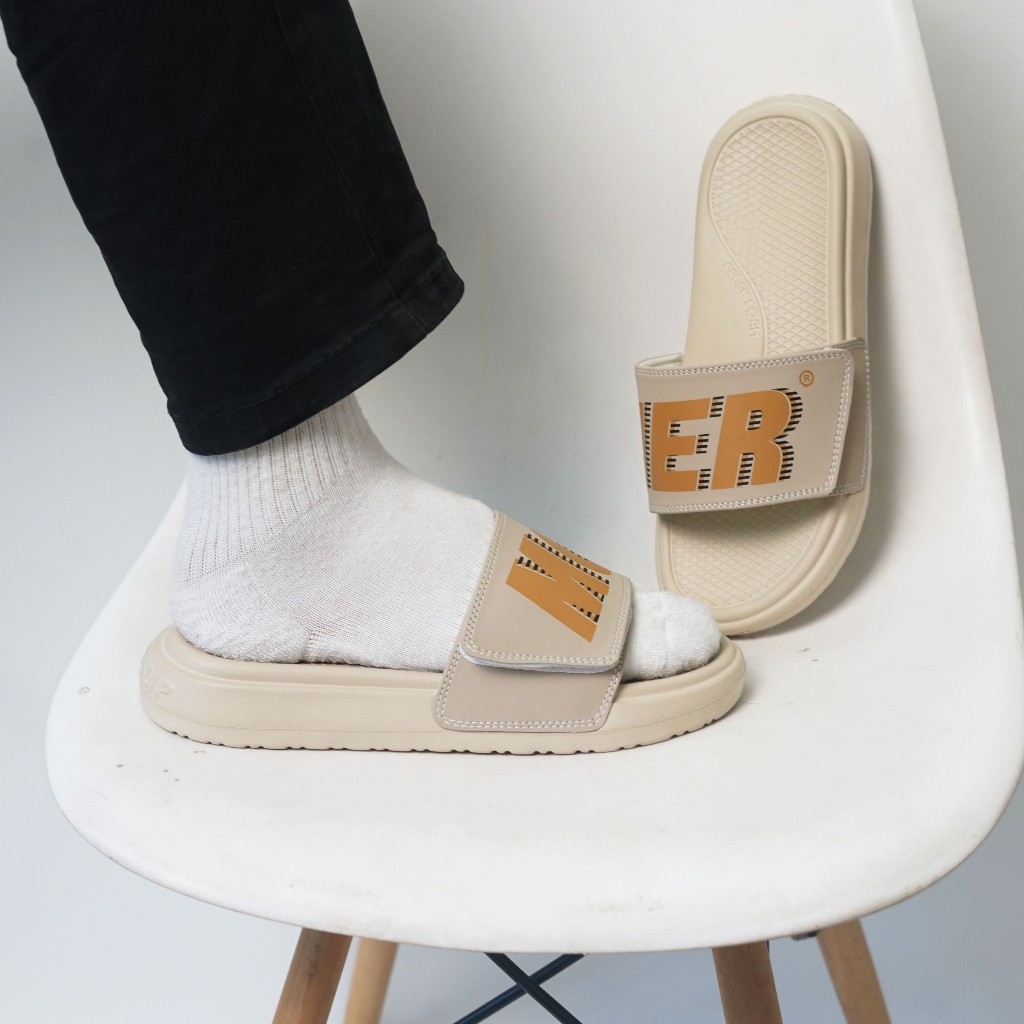 Dép quai ngang nam nữ MOOVER ANTI SLIP, thiết kế thời trang, êm chân, bền nhẹ, đế cao su, phù hợp mọi phong cách