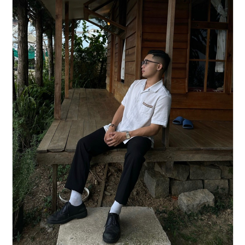 Quần tây âu nam Hàn Quốc brand T.I FOR MEN _Black