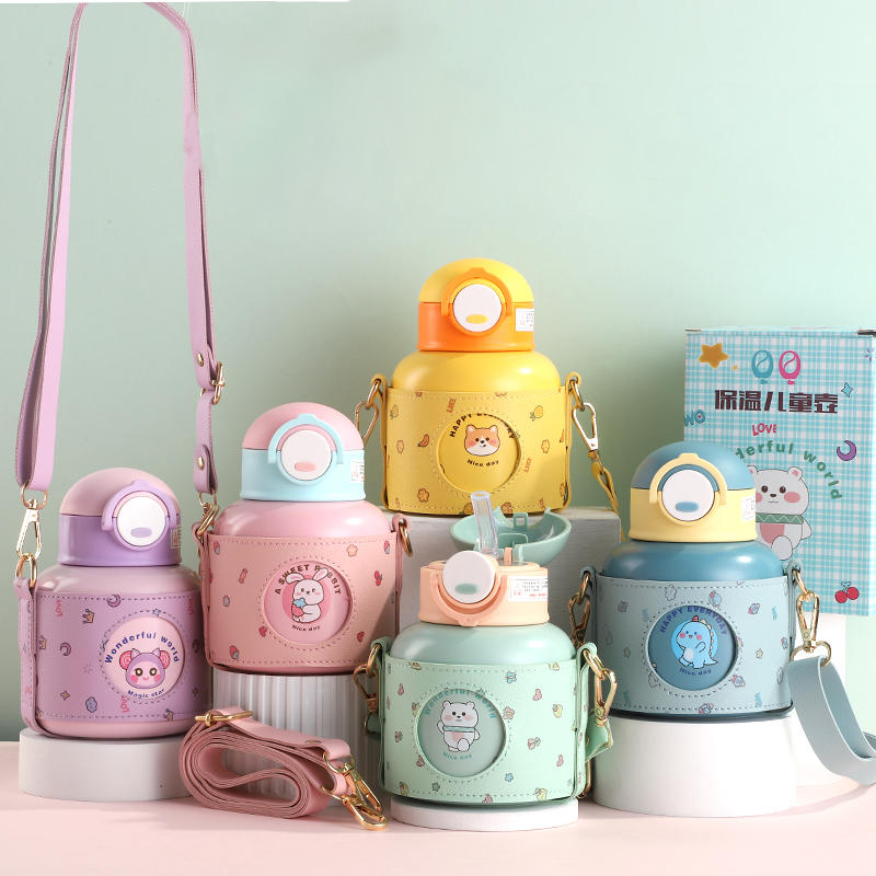 Bình Giữ Nhiệt Siêu Cute 520 Ml Dành Cho Các Bé Đáng Iuuuu