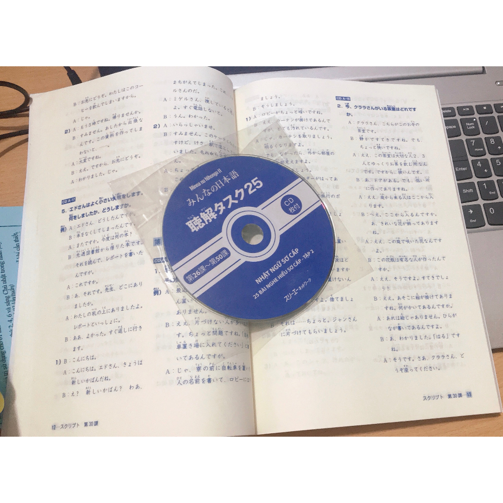 Sách - Minna No Nihongo Sơ Cấp 2 - 25 Bài Nghe Hiểu N4