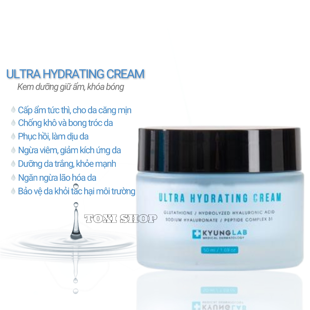 Kem dưỡng ẩm KyungLab, kem khóa ẩm, cấp ẩm, khóa bóng Ultra Hydrating Cream 50ml dưỡng trắng da, phục hồi da | BigBuy360 - bigbuy360.vn