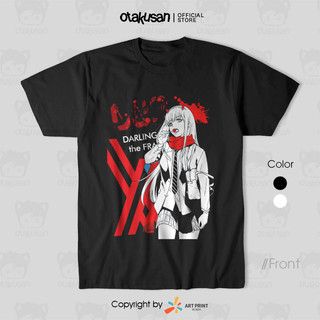 Áo thun Darling in the Franxx Zero Two (Black/White) ngắn tay