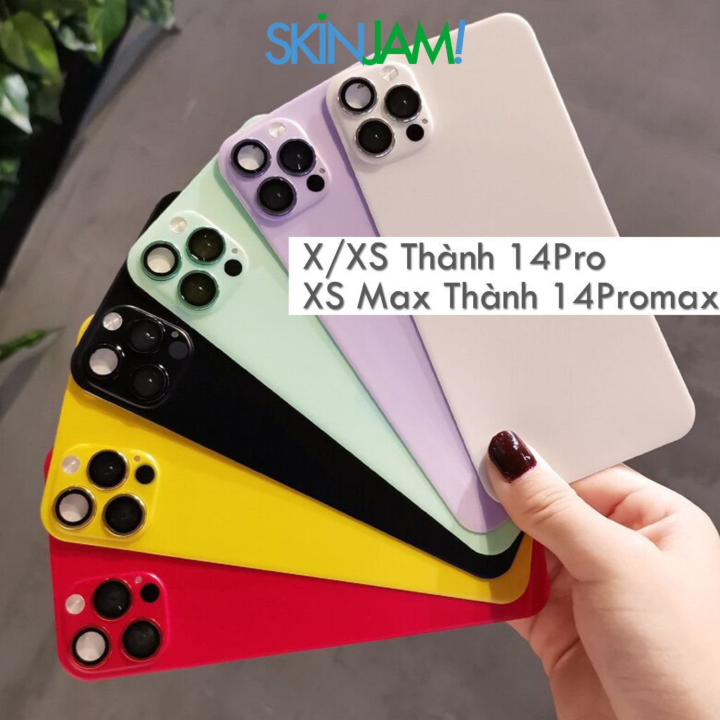 Miếng Dán Độ Lưng Ip X/Xs Lên14Pro, Xr Lên14, XSmax Lên 14Promax Giá Siêu Sốc TẶNG MIẾNG LAU