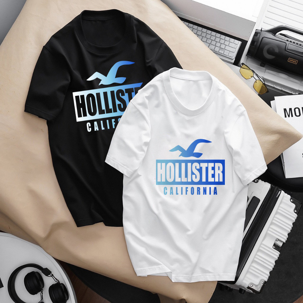 Áo phông nam nữ tay lỡ, áo phông mẫu hollister chất cotton, Chic.Avenue áo phông nam nữ