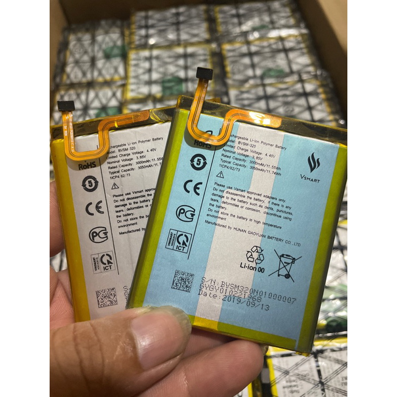 Pin Vsmart Star 320a NVSM 320 zin bóc máy, bảo hành 1 tháng