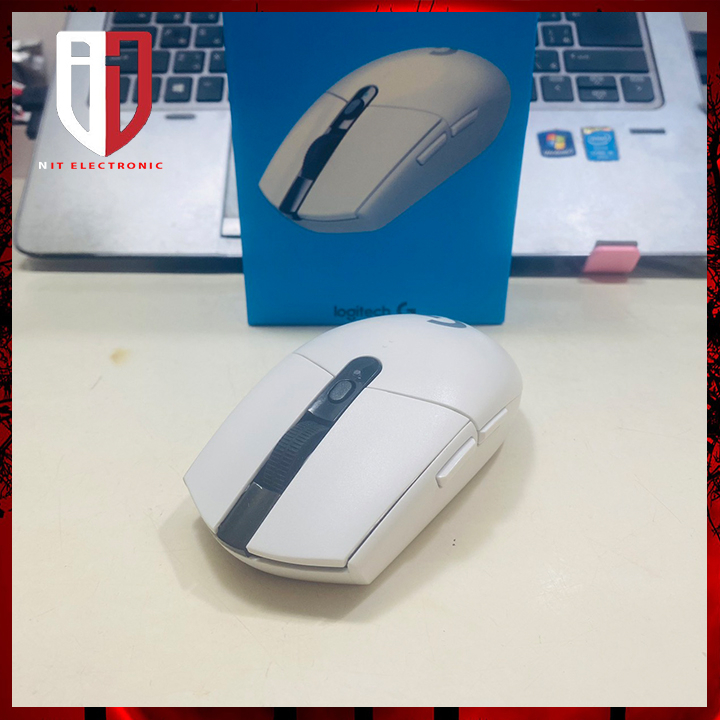 Chuột không dây logitech G304 màu trắng Wireless gaming chuột máy tính laptop Không dây