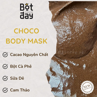 Bột Tắm Dưỡng Trắng Da CHOCO BODY MASK Handmade