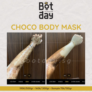 Bột Tắm Dưỡng Trắng Da CHOCO BODY MASK Handmade