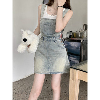 Yếm jeans xanh siêu xinh