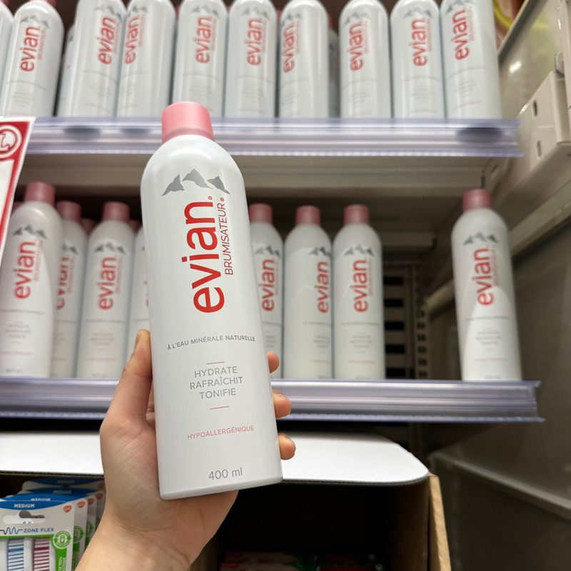 Xịt khoáng Evian 400ml