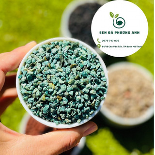 200gr đá khoáng zeolite sen đá phương anh đá rải mặt chậu sen đá, xương rồng, trộn giá thể full đá