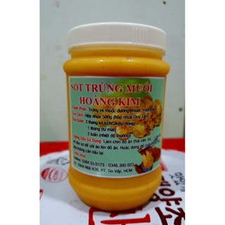 Sốt trứng muối Hoàng Kim Singapore hũ 500g