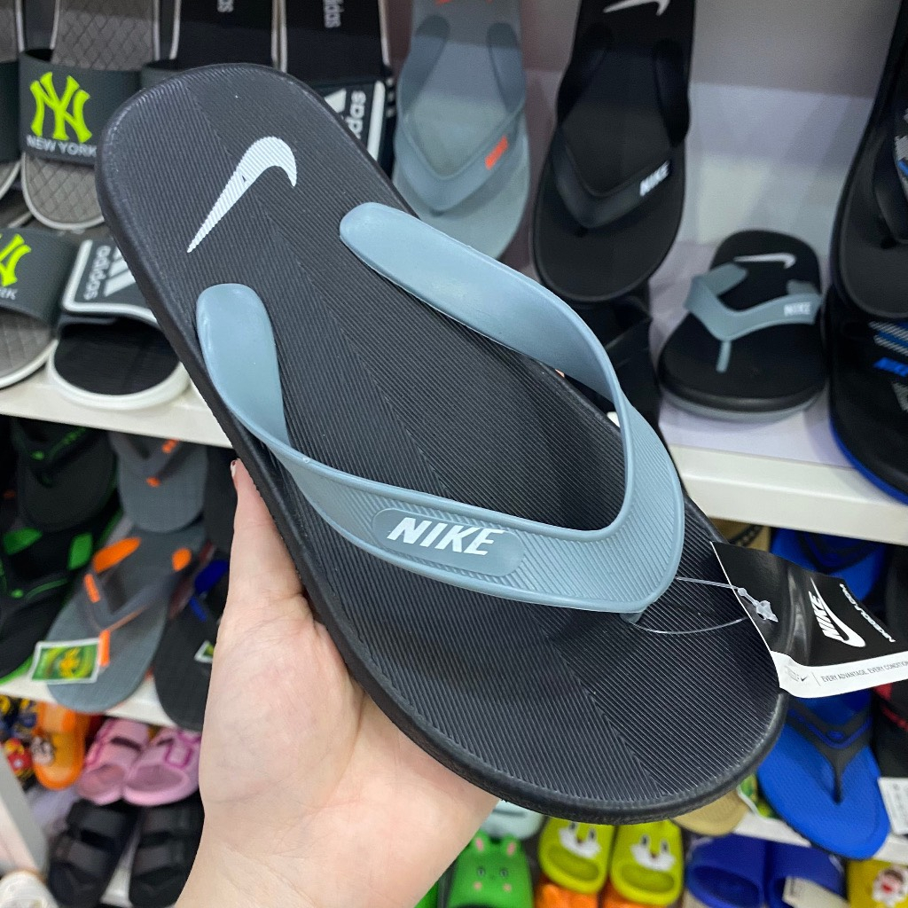 Dép lào dép kẹp nam đi biển cao su chông nước mẫu NK Vnxk