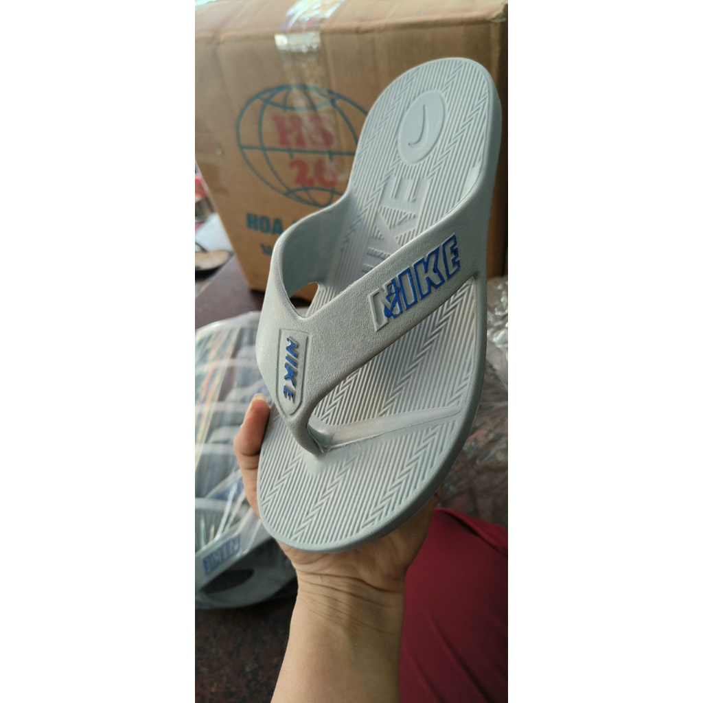 Dép kẹp nam đi biển cao su chông nước mẫu NK 01