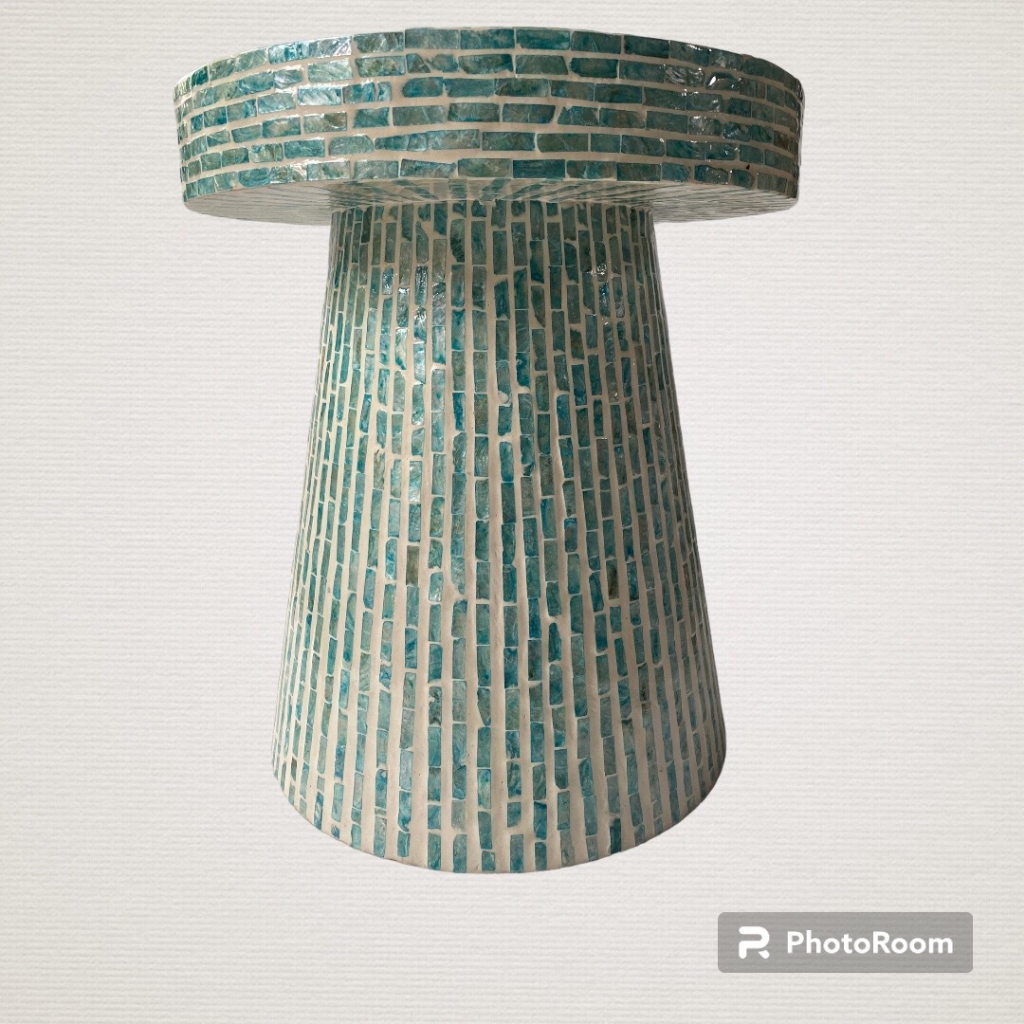 Đôn khảm trai xanh hình nấm