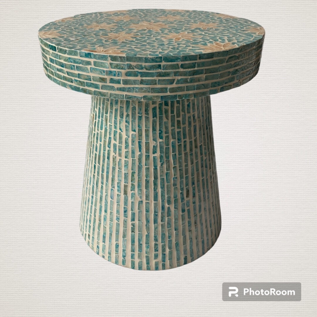 Đôn khảm trai xanh hình nấm