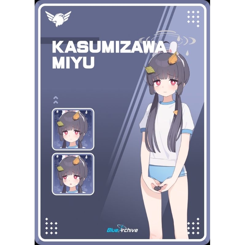 Thẻ Handmade Blue Archive Hội Thao tự chọn.