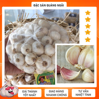 Tỏi khô, tỏi lý sơn, tỏi loại 1, to tép 🔥 1kg ⚡đặc sản quảng ngãi túi lướt
