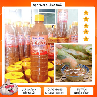 [CHÍNH HÃNG] mắm nêm dì cẩn Đà Nẵng chính gốc  chai 0.5l ⚡đặc sản đà nẵng