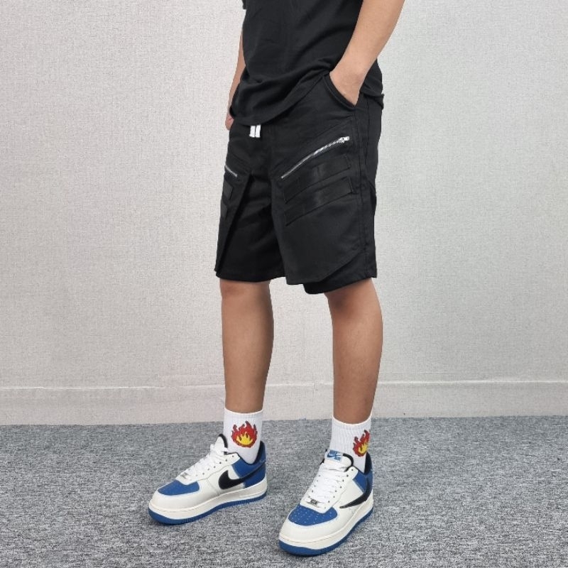 Quần short kaki 2zip MAK