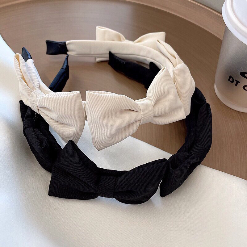 Cài nơ tóc 2 màu hottrend xinh xắn